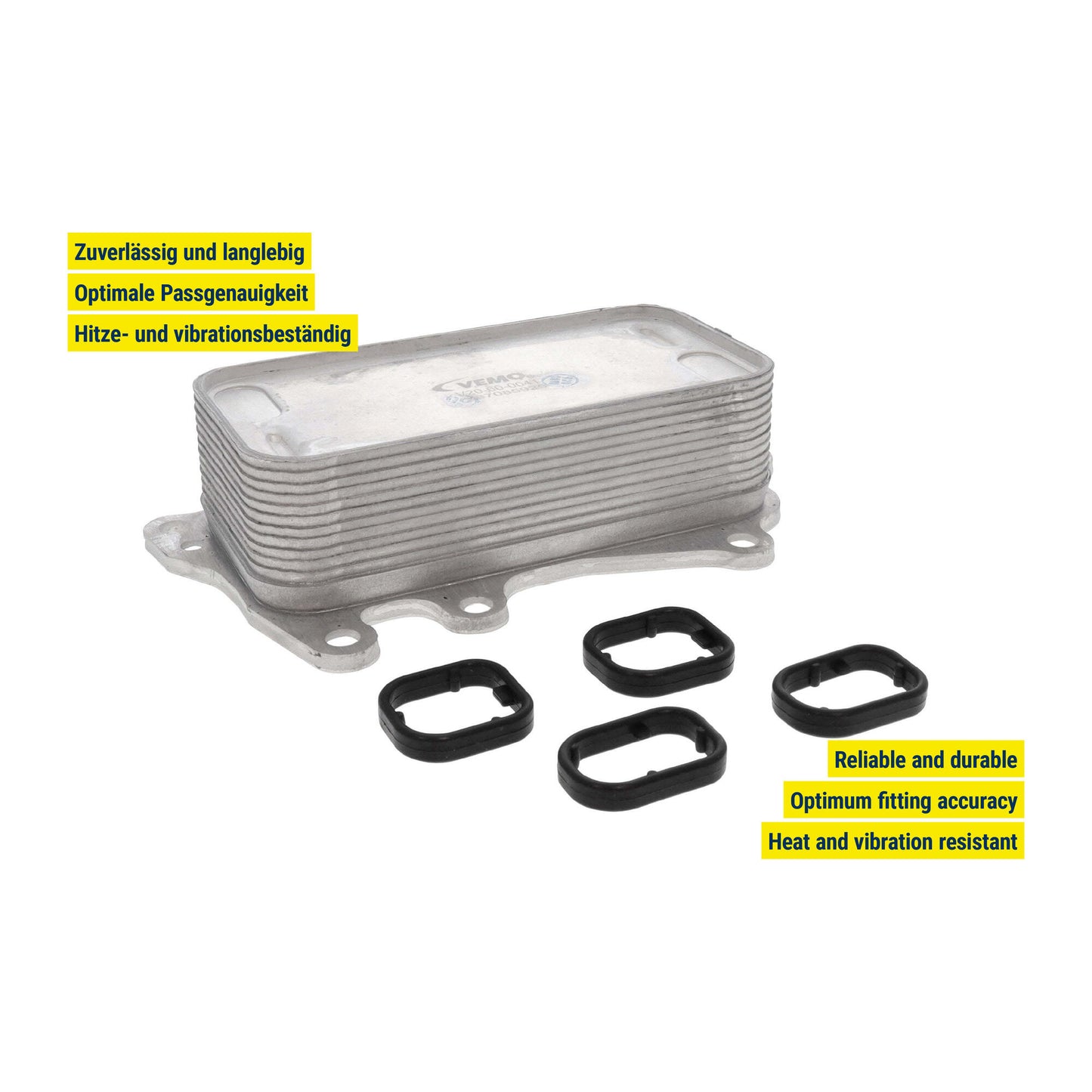 VEMO Oil Cooler, engine oil V20-60-0041