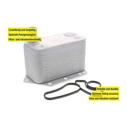 VEMO Oil Cooler, engine oil V20-60-0042