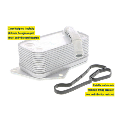 VEMO Oil Cooler, engine oil V20-60-0045