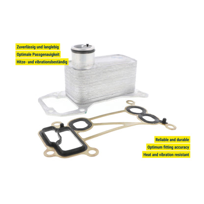 VEMO Oil Cooler, engine oil V20-60-0056