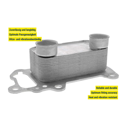 VEMO Oil Cooler, engine oil V20-60-0061