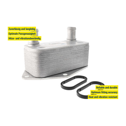 VEMO Oil Cooler, engine oil V20-60-0062