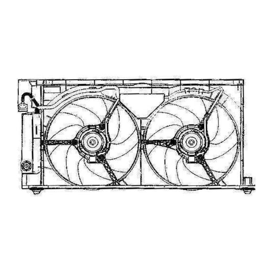 VEMO Fan for engine cooling V22-01-1761