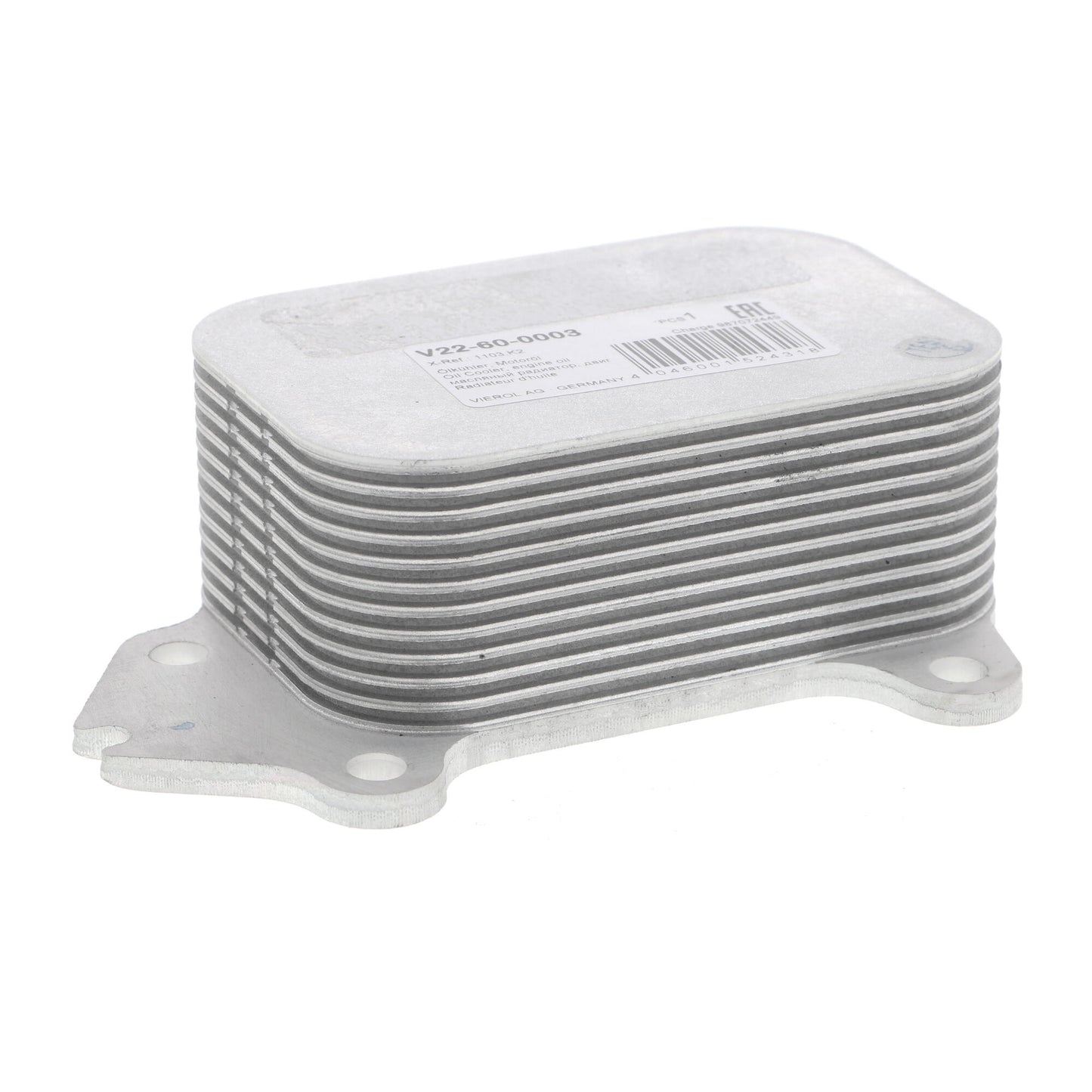 VEMO Oil Cooler, engine oil V22-60-0003