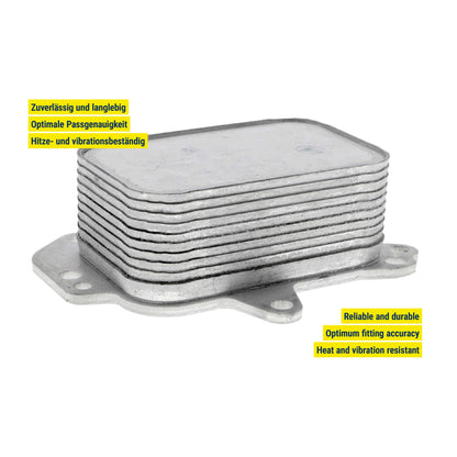 VEMO Oil Cooler, engine oil V22-60-0044