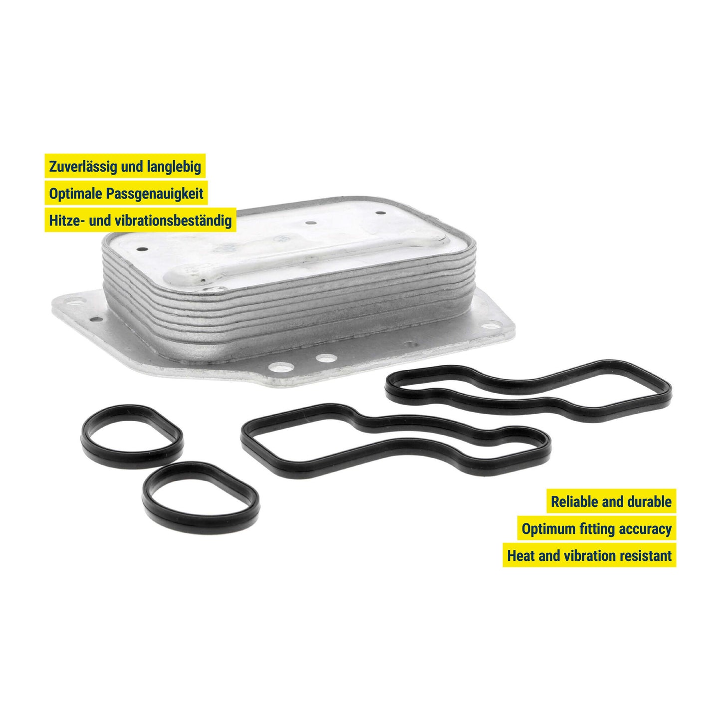VEMO Oil Cooler, engine oil V22-60-0047