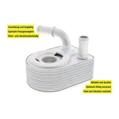 VEMO Oil Cooler, engine oil V25-60-0027