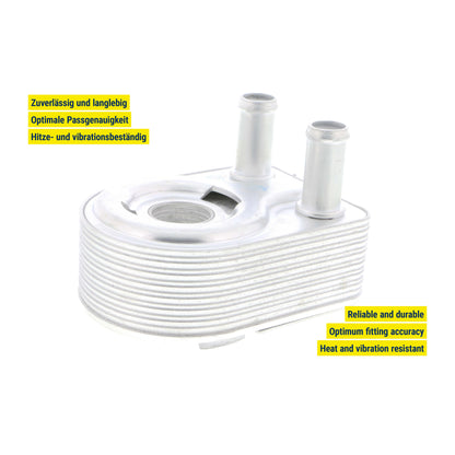 VEMO Oil Cooler, engine oil V25-60-0028