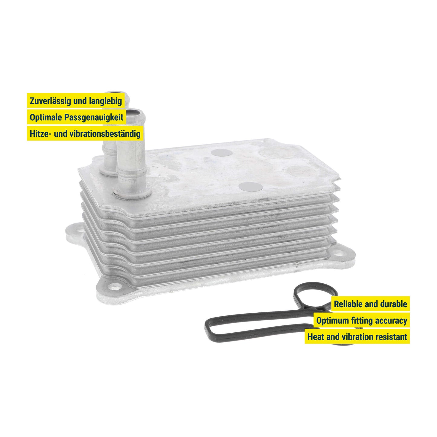 VEMO Oil Cooler, engine oil V25-60-0033