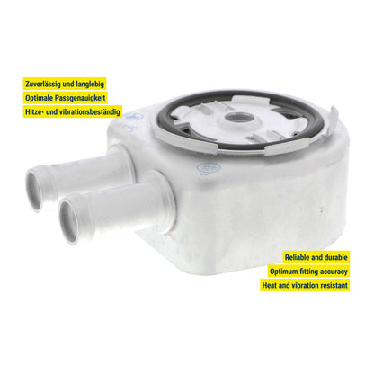 VEMO Oil Cooler, engine oil V25-60-0034