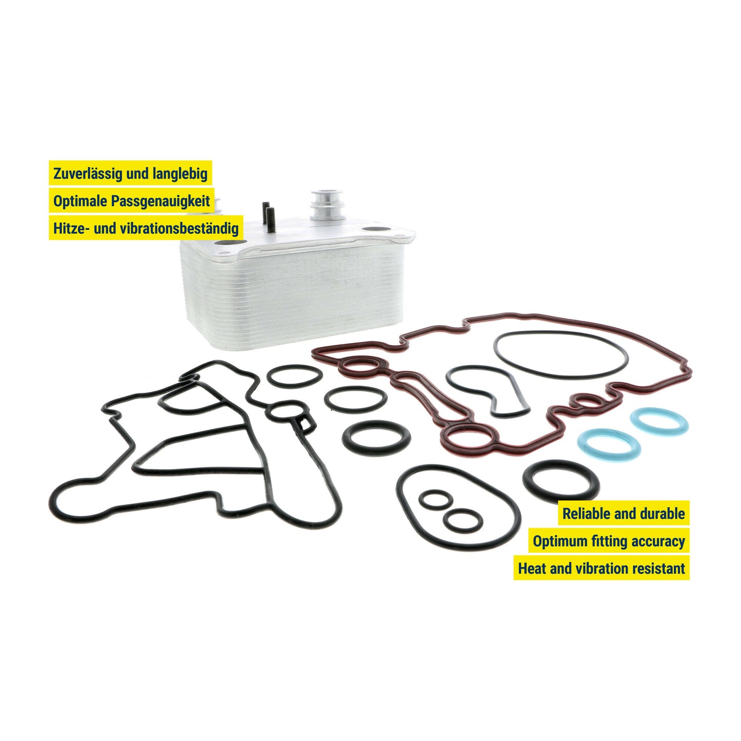 VEMO Oil Cooler, engine oil V25-60-0038