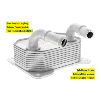VEMO Oil Cooler, engine oil V25-60-0041