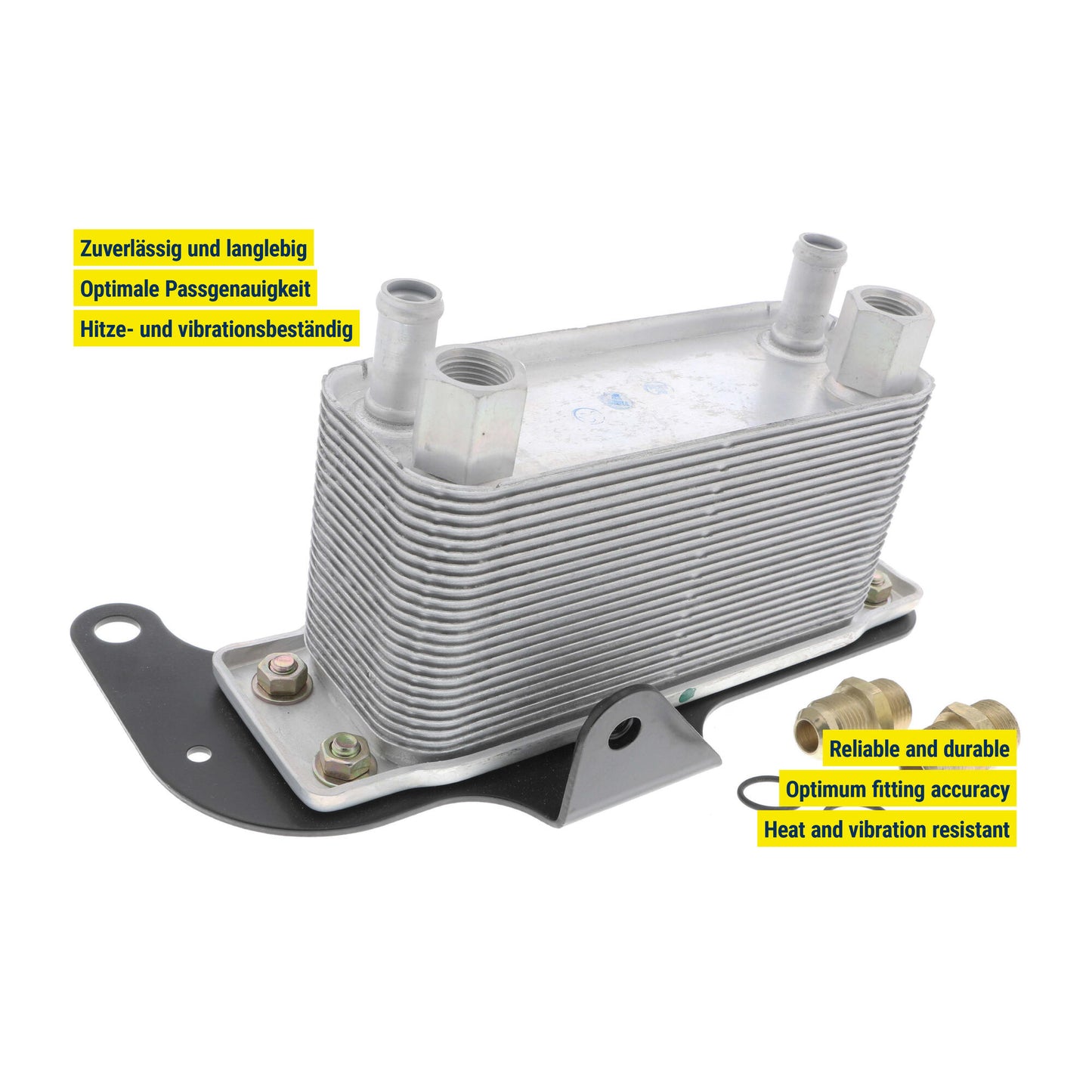 VEMO Oil Cooler, engine oil V25-60-0045