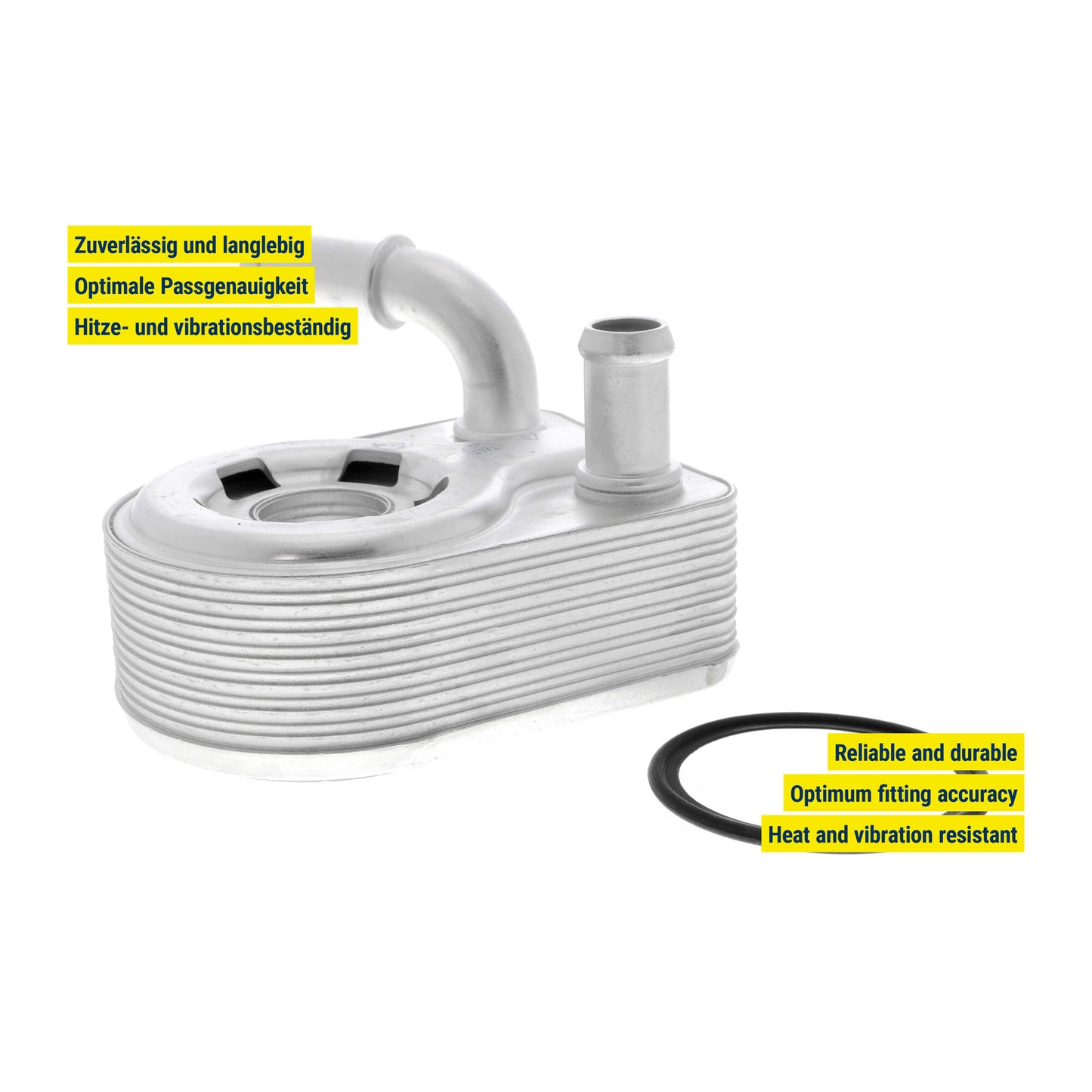 VEMO Oil Cooler, engine oil V25-60-0046
