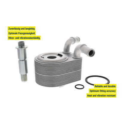 VEMO Oil Cooler, engine oil V25-60-0049