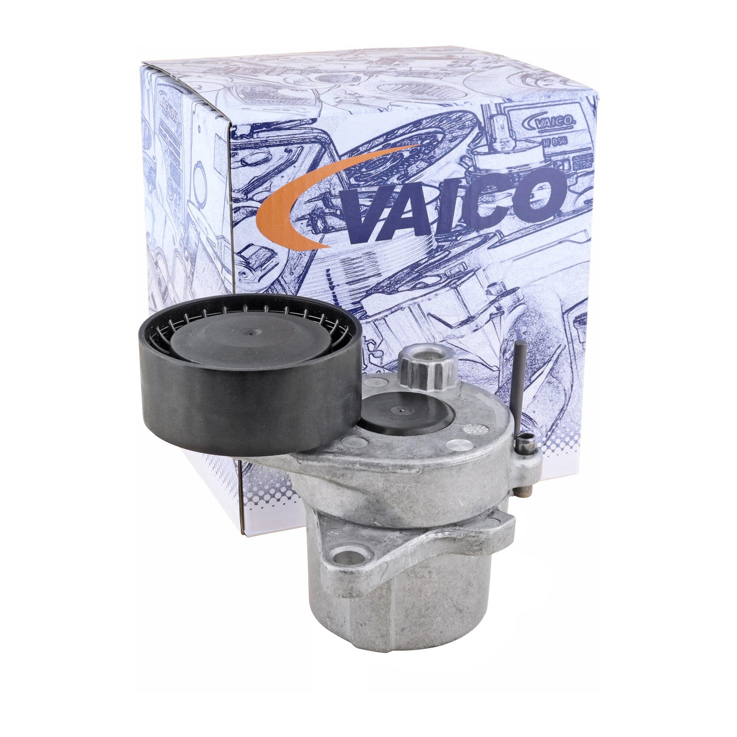 VAICO Belt Tensioner, V-ribbed belt V30-2708