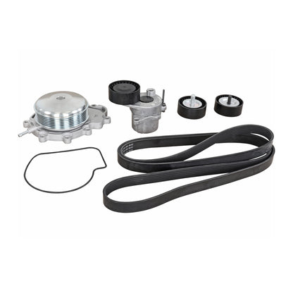 VAICO Water Pump + V-Ribbed Belt Kit V30-50109