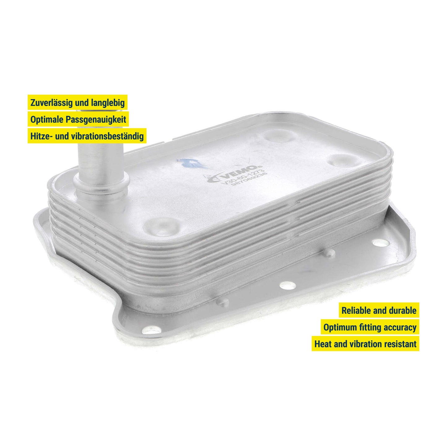 VEMO Oil Cooler, engine oil V30-60-1273