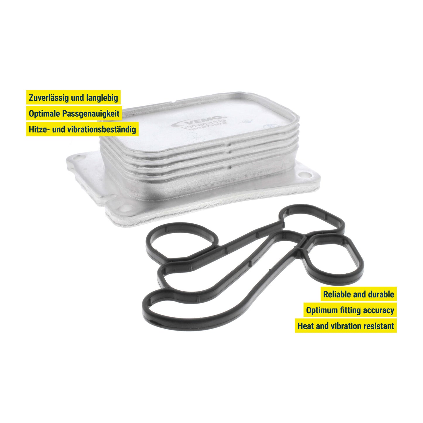 VEMO Oil Cooler, engine oil V30-60-1313