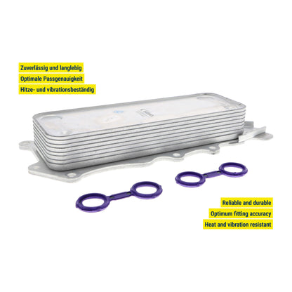 VEMO Oil Cooler, engine oil V30-60-1317