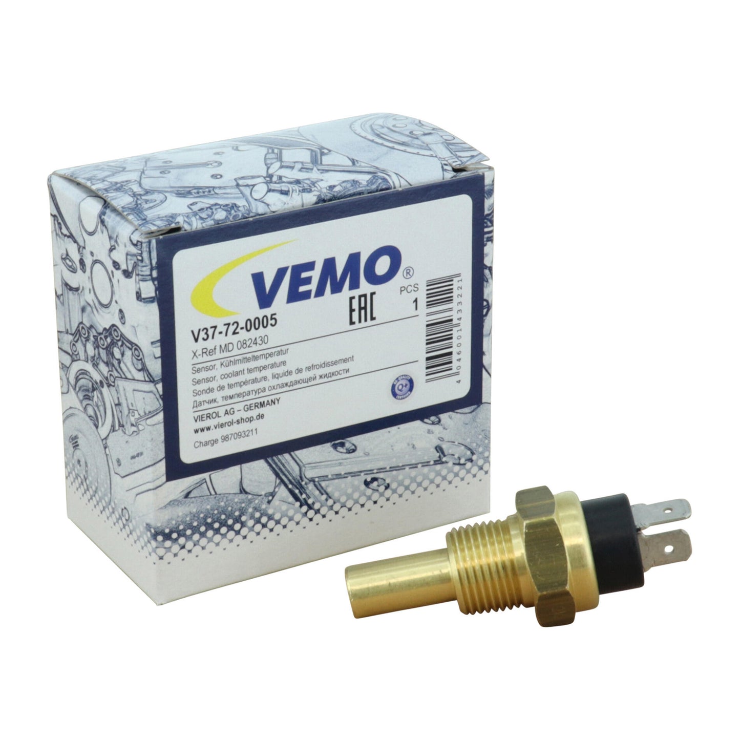 VEMO Sensor, coolant temperature V37-72-0005