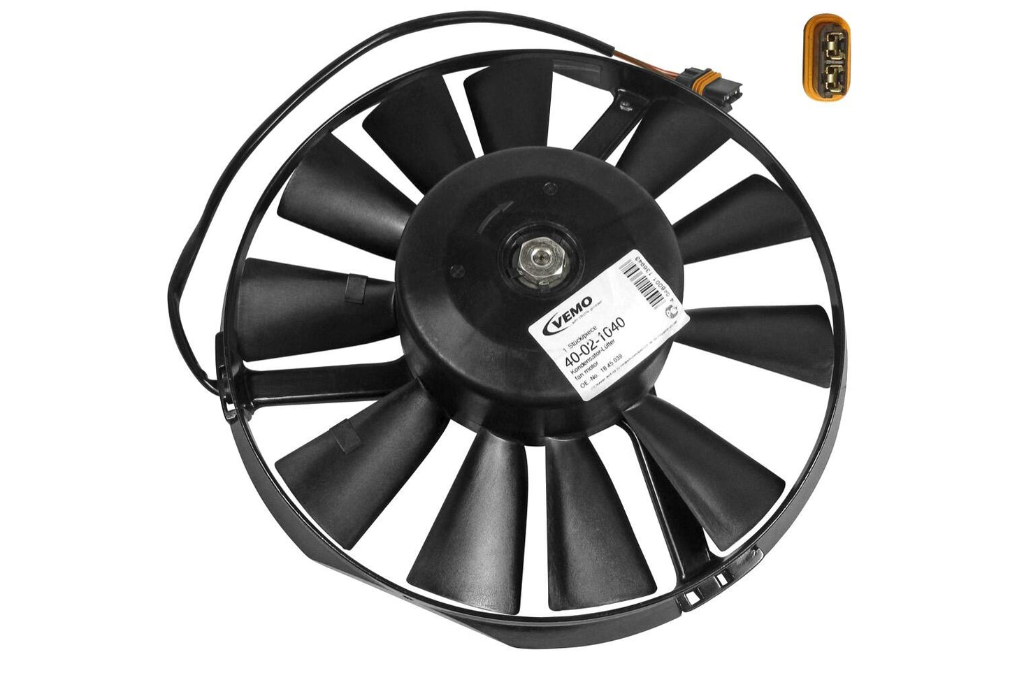 VEMO Fan, air conditioning condenser V40-02-1040