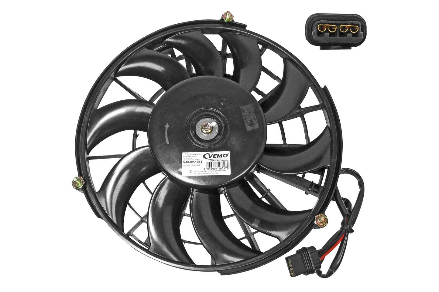 VEMO Fan, air conditioning condenser V40-02-1041