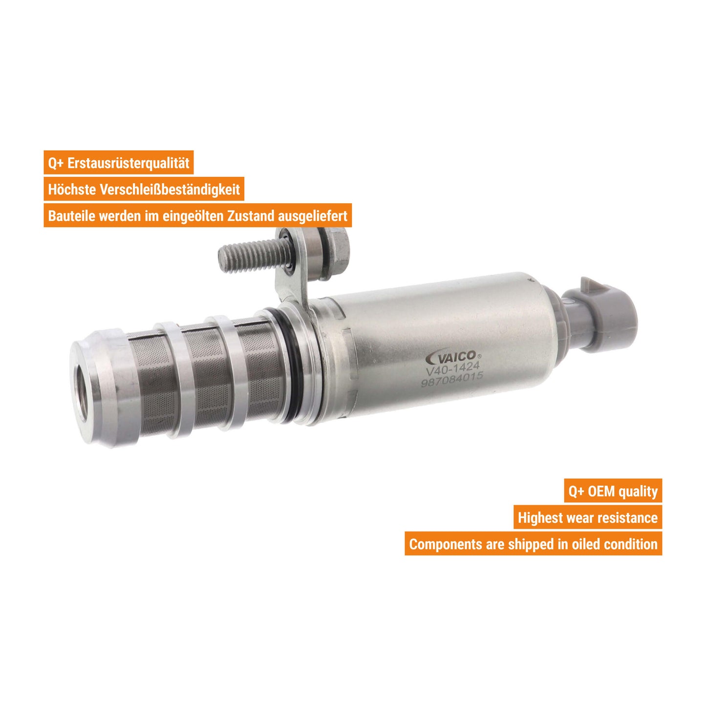 VAICO Control Valve, camshaft adjustment V40-1424