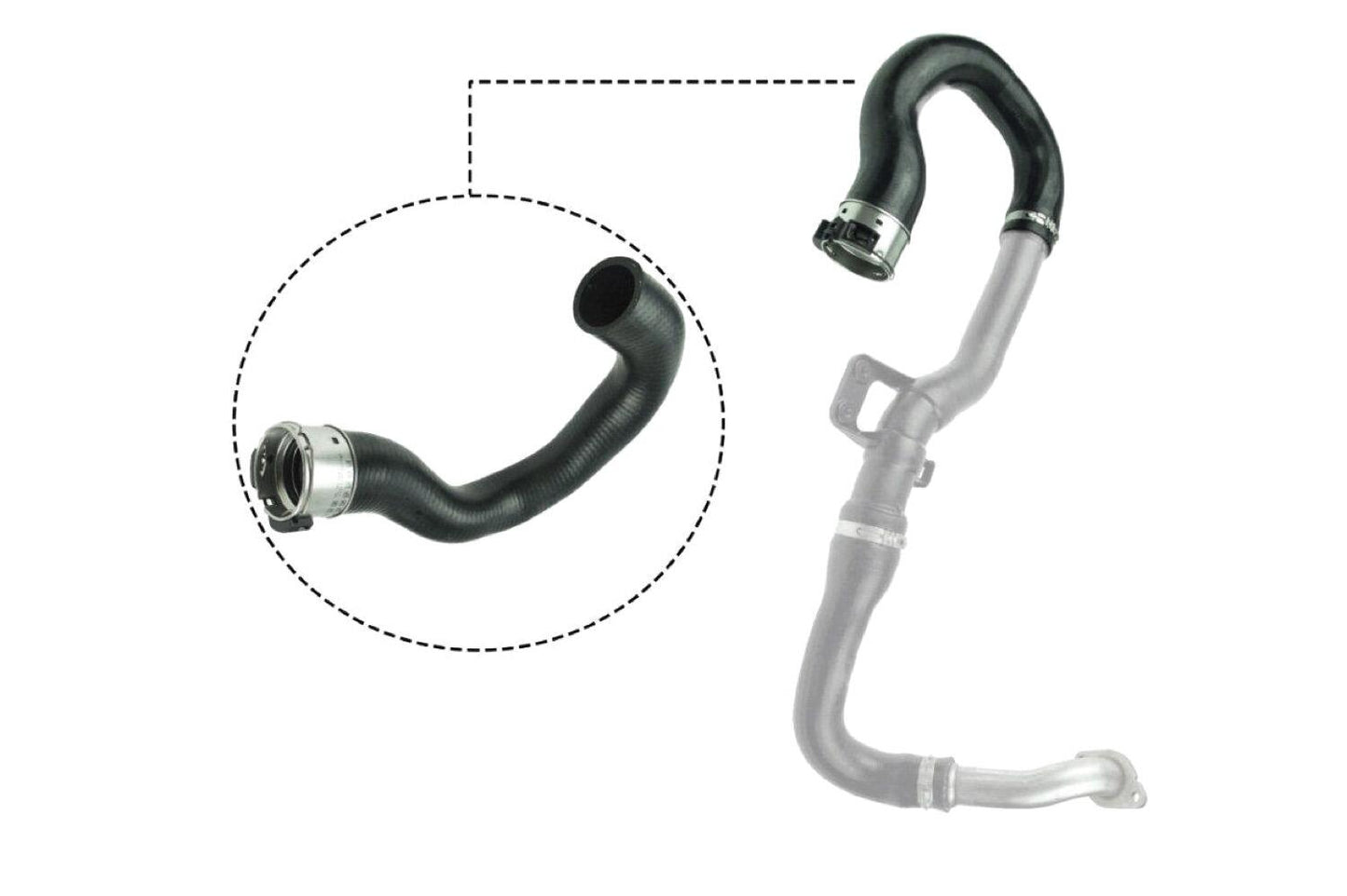 VAICO Charge Air Hose V40-1516