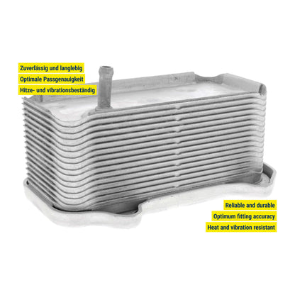 VEMO Oil Cooler, engine oil V45-60-0003