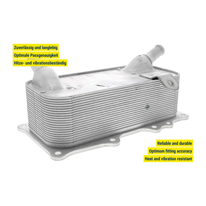 VEMO Oil Cooler, engine oil V45-60-0006