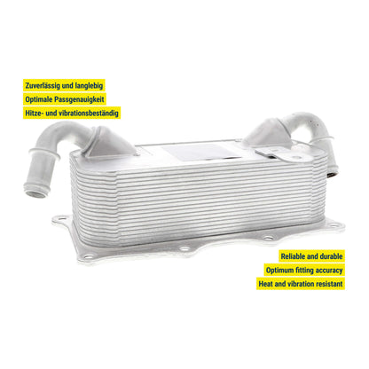 VEMO Oil Cooler, engine oil V45-60-0009