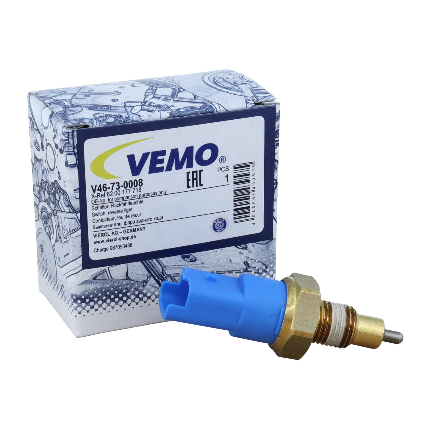 VEMO Switch, reverse light V46-73-0008