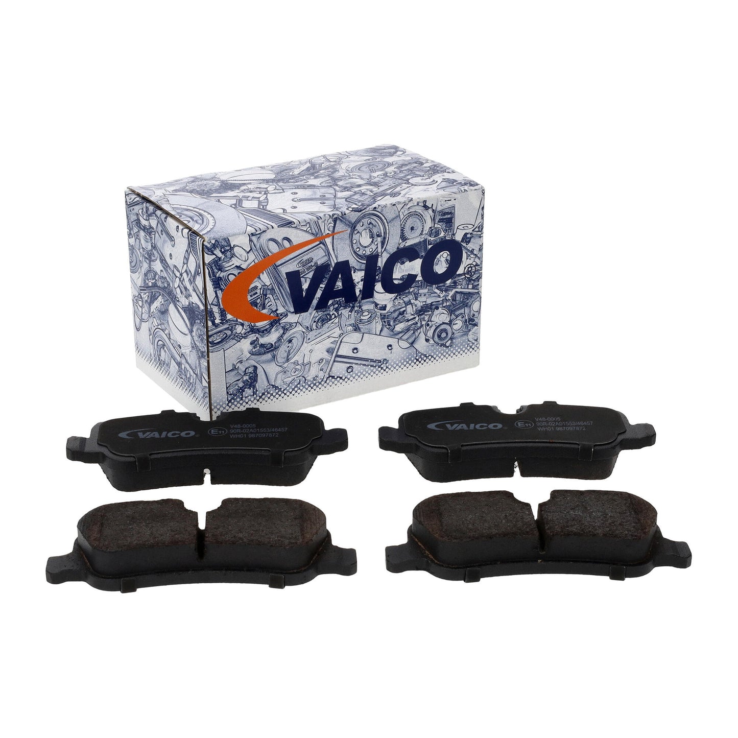 VAICO Brake Pad Set, disc brake V48-0005