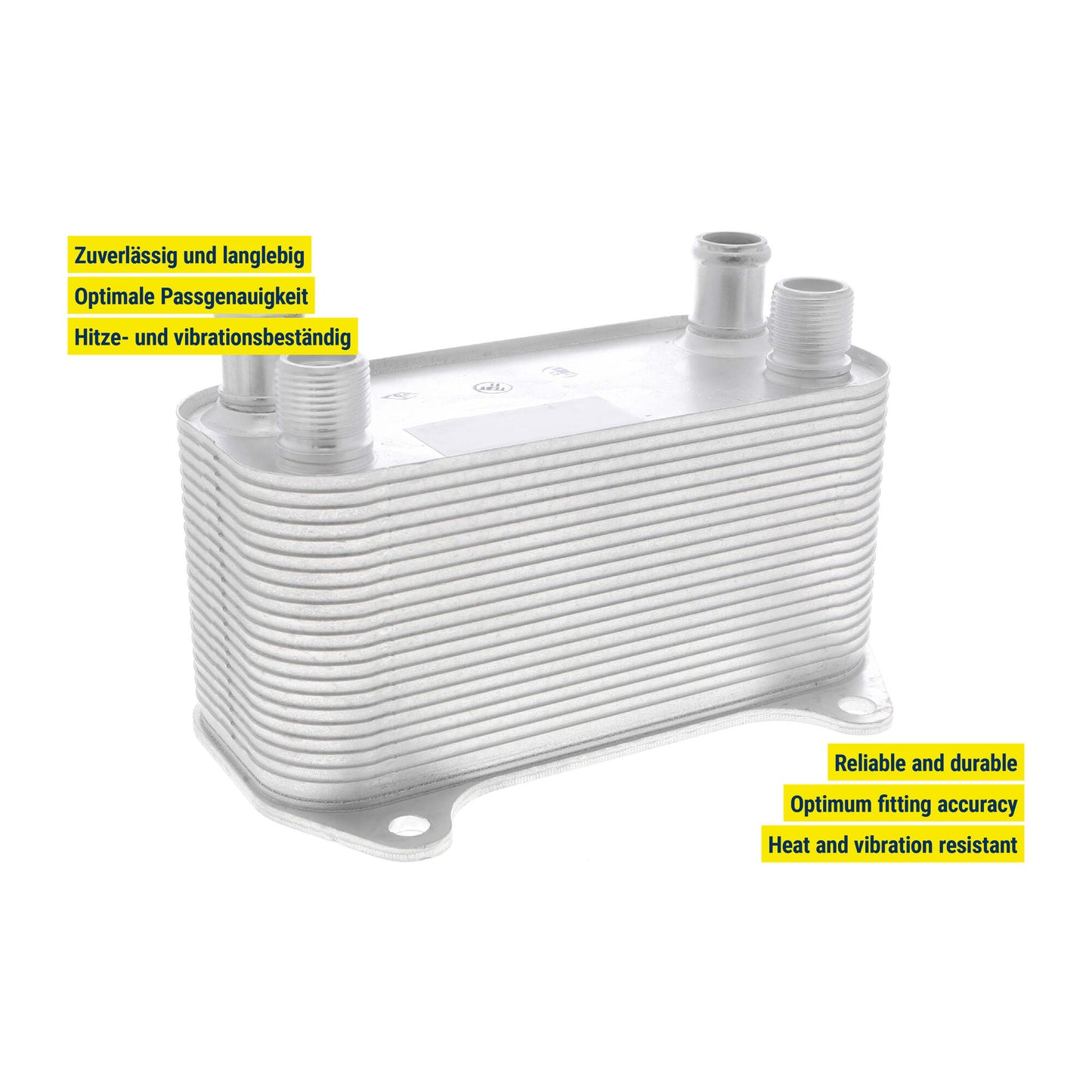 VEMO Oil Cooler, engine oil V48-60-0027