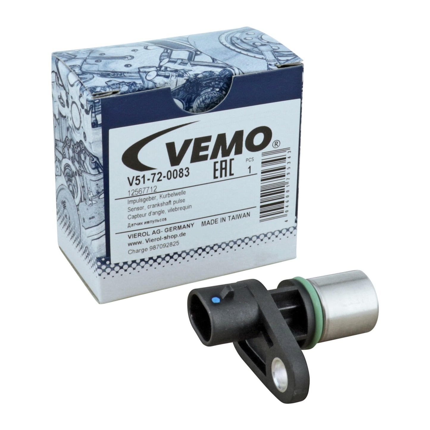 VEMO Sensor, crankshaft pulse V51-72-0083