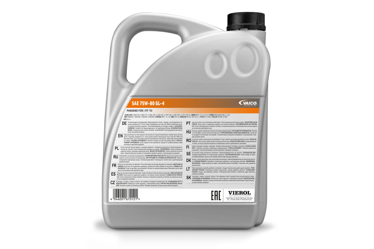 VAICO Manual Transmission Oil V60-0314