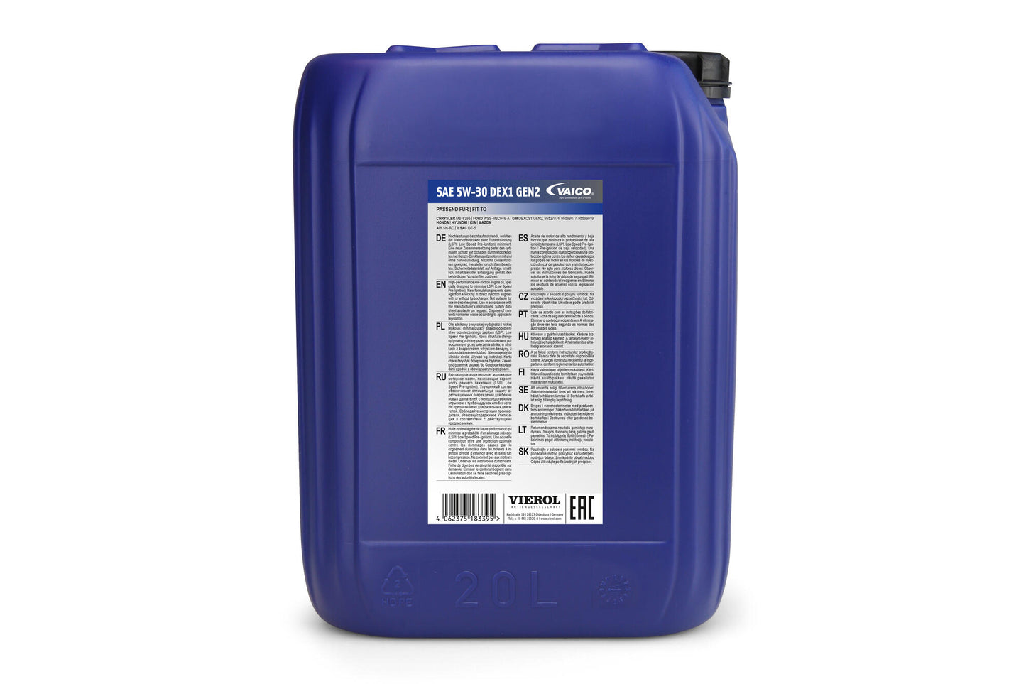 VAICO Engine Oil V60-0394