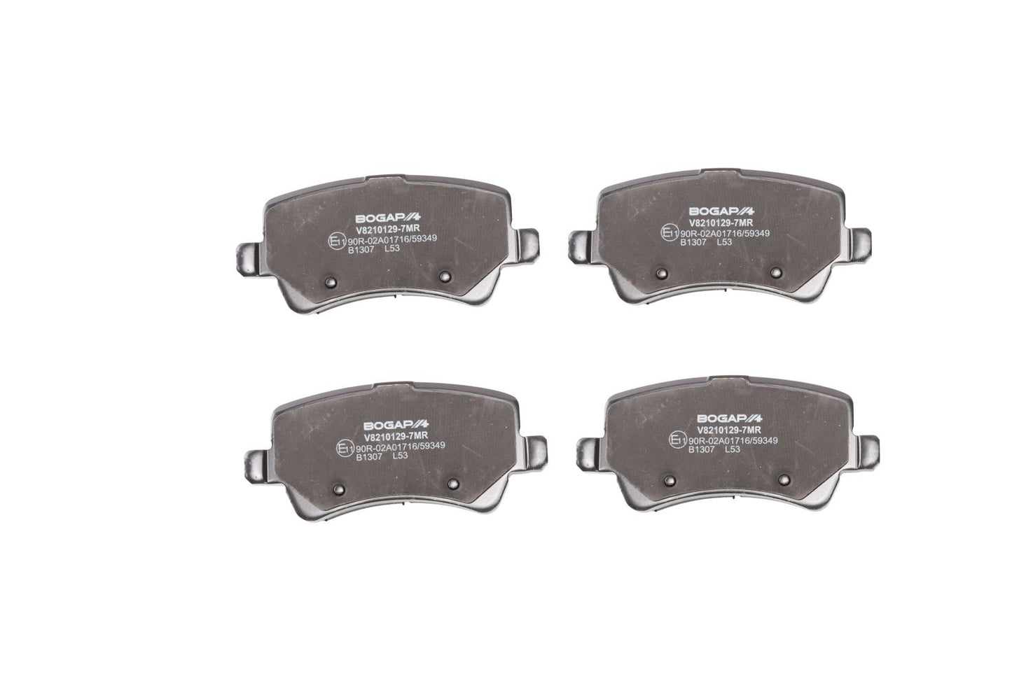 BOGAP Premium Brake Pad Set for disc brake V8210129