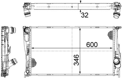 MAHLE BEHR PC Radiator [CR1086000S]