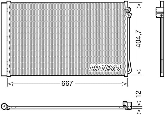 Denso Aircon Condenser DCN17062