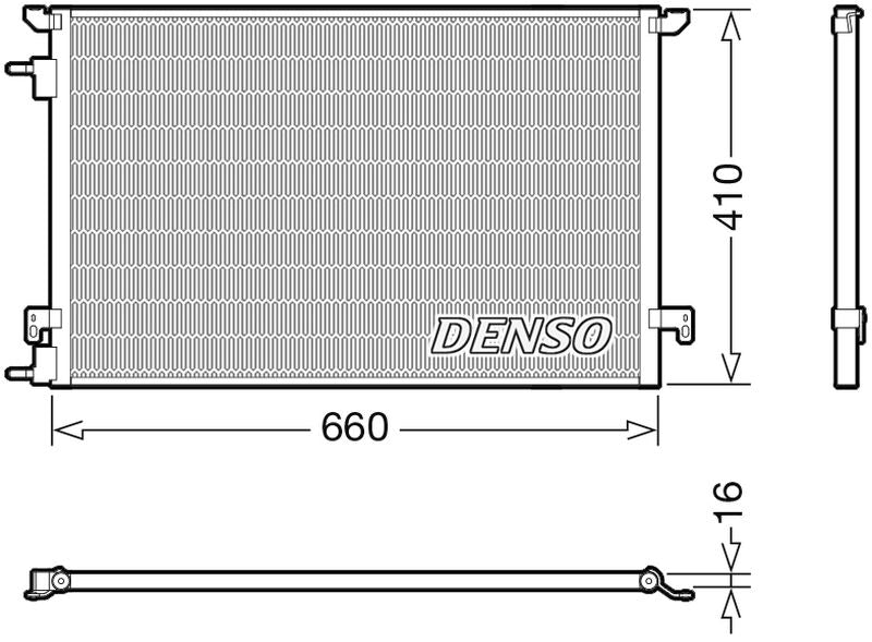 Denso Aircon Condenser DCN20045