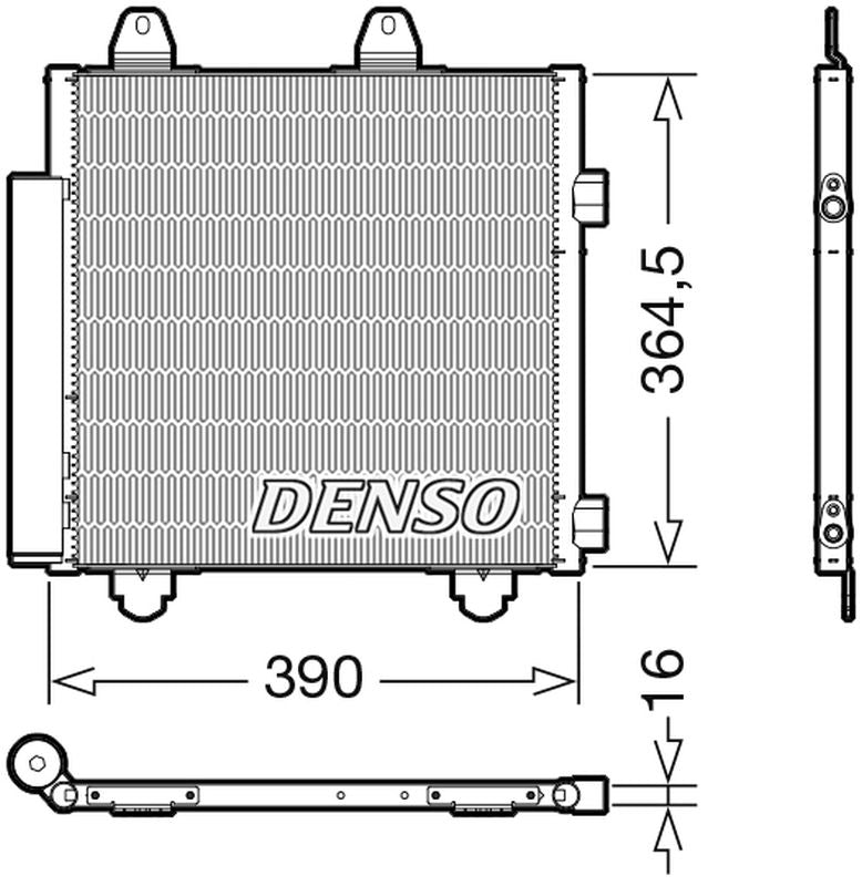 Denso Aircon Condenser DCN21033
