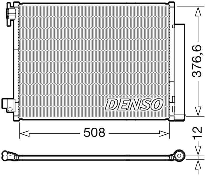 Denso Aircon Condenser DCN23052