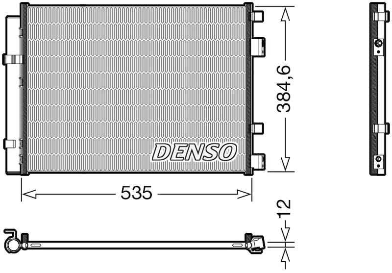 Denso Aircon Condenser DCN41020