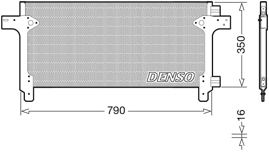 Denso Aircon Condenser DCN99063