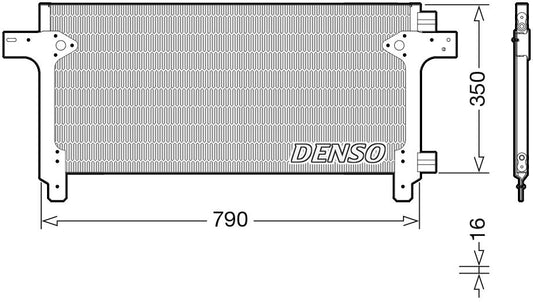 Denso Aircon Condenser DCN99063