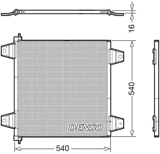 Denso Aircon Condenser DCN99065