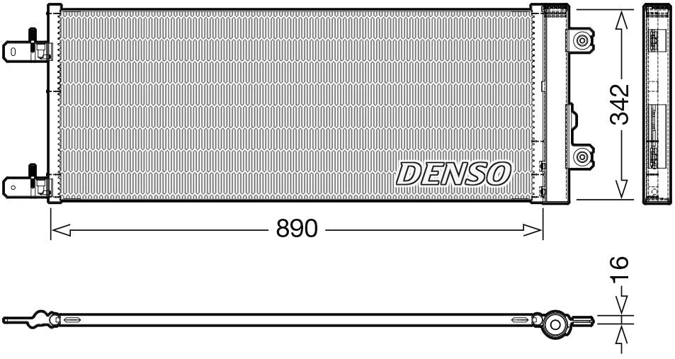 Denso Aircon Condenser DCN99071