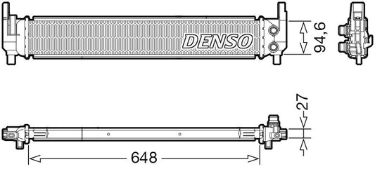 Denso Radiator DRM02042